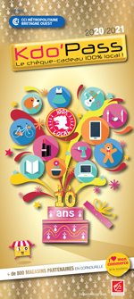 Kdo'Pass : annuaire des commerçants 2020 - 2021